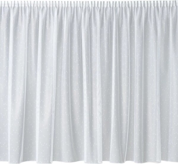 Bellatex Záclona kusová se stuhou 130x300 cm (výška x šířka) Bílá