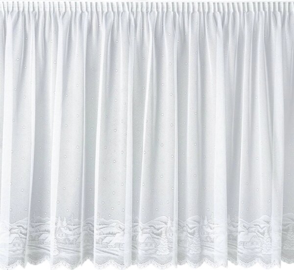 Bellatex Záclona kusová se stuhou 120x220 cm (výška x šířka) Bílá