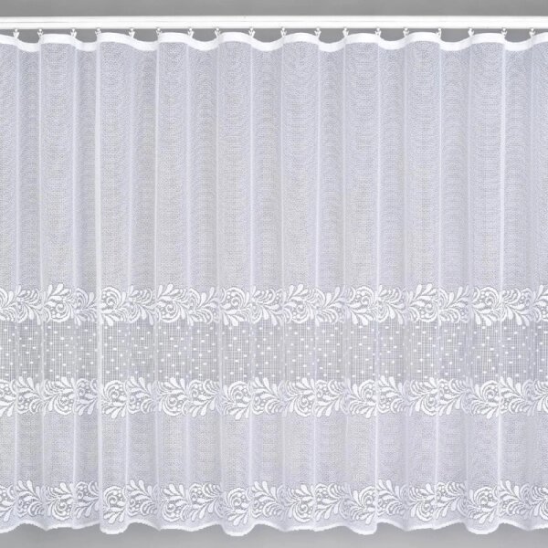 Bellatex Záclona kusová se stuhou 150x300 cm (výška x šířka) Bílá