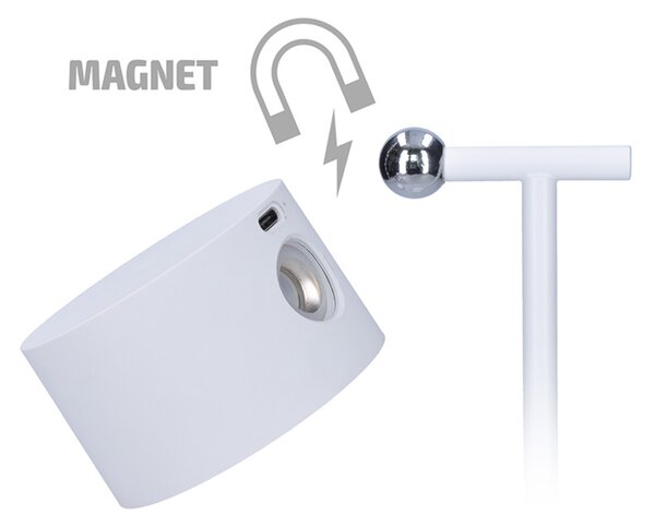 Solight LED nabíjecí lampička 3v1, 280lm, změna CCT, stmívání, bílá WO68-W