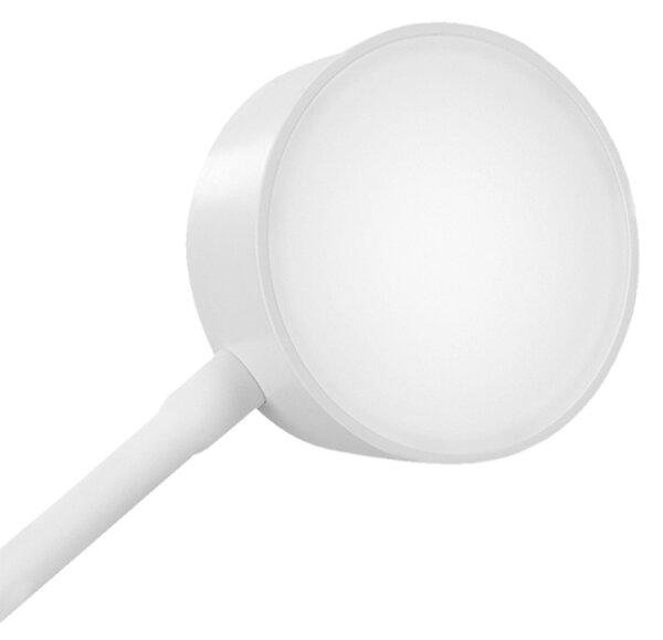 Solight LED stolní nabíjecí lampička, 2W, 210lm, 3CCT, bílá, clip WO3001-W