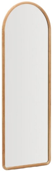 Kave Home Dřevěné zrcadlo Milsa 155 x 55 cm