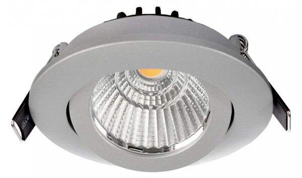Deko-Light stropní vestavné svítidlo Dione, 230 V, DIM, 3000 K, stříbrná 220-240V AC/50-60Hz 8,50 W 3000 K 700 lm stříbrná-šedá 565356