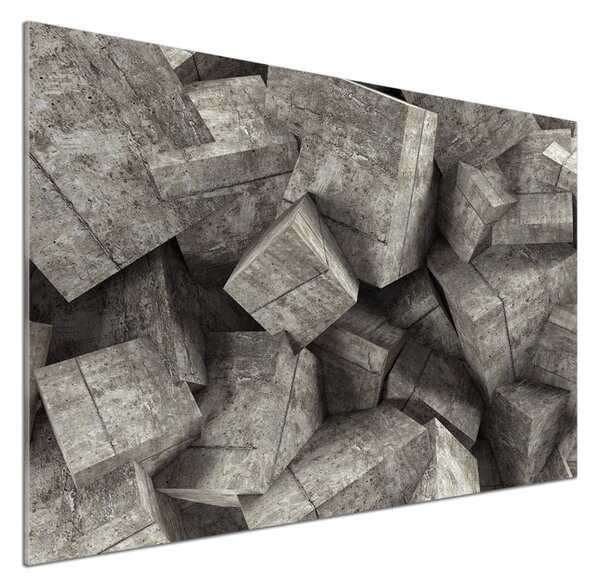Panel do kuchyně Betonové krychle pksh-91388202