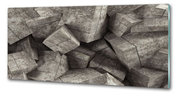 Panel do kuchyně Betonové krychle pksh-91388202