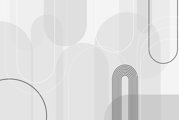 Fototapety Stylové minimalistické oblouky, Fototapety abstraktní, w02826v1 : uwalls.cz