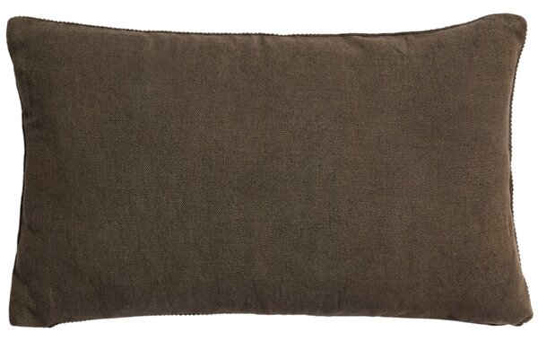 Kave Home Zelený bavlněný povlak Seliria 50 x 30 cm