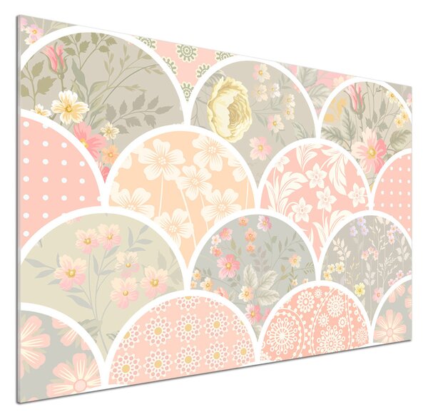 Skleněný panel do kuchynské linky Ornamenty pksh-91690336