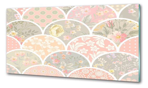 Skleněný panel do kuchynské linky Ornamenty pksh-91690336