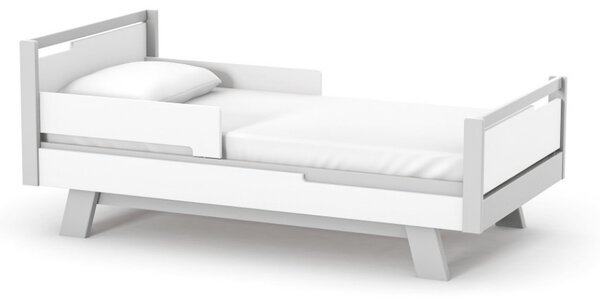 Dětská postel Lussi Gekko 160x80. Bílá / Šedá