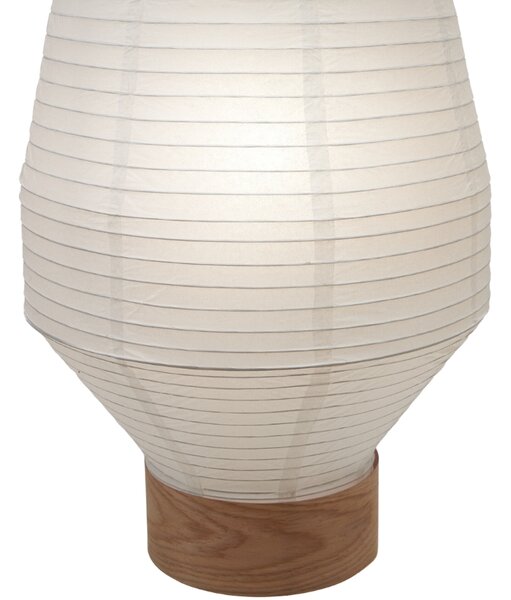 Bílé papírové stínidlo Kave Home Hila 30 cm
