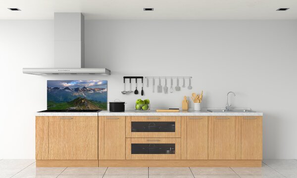 Dekorační panel sklo Vrcholy hor pksh-91952408