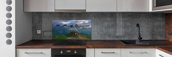 Dekorační panel sklo Vrcholy hor pksh-91952408