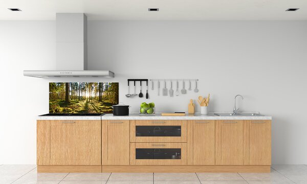 Dekorační panel sklo Sosnový les pksh-92027264