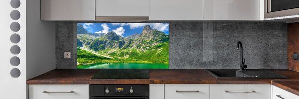 Panel do kuchyně Jezero v horách pksh-92038877
