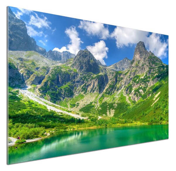 Panel do kuchyně Jezero v horách pksh-92038877