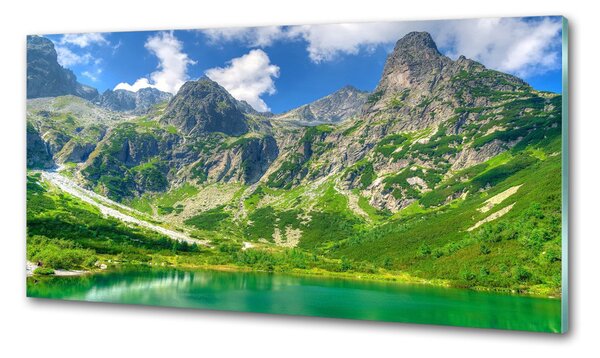 Panel do kuchyně Jezero v horách pksh-92038877