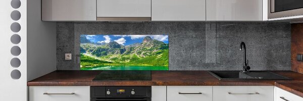Panel do kuchyně Jezero v horách pksh-92038877