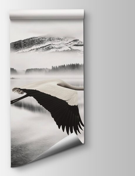 Fototapeta Pták letící nad vodou, Fototapety s ptáky, Populární fototapety, w08658 - Tapeko.co.cz