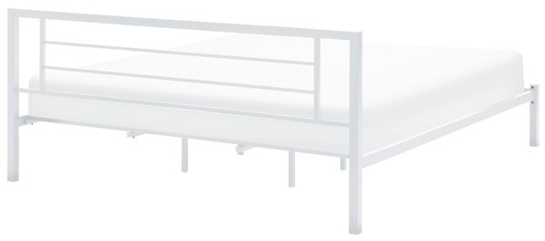 Postel Kov CUSSET 180 x 200 cm Bílá