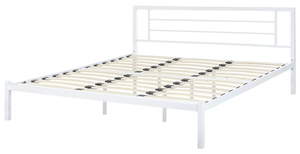 Postel Kov CUSSET 180 x 200 cm Bílá