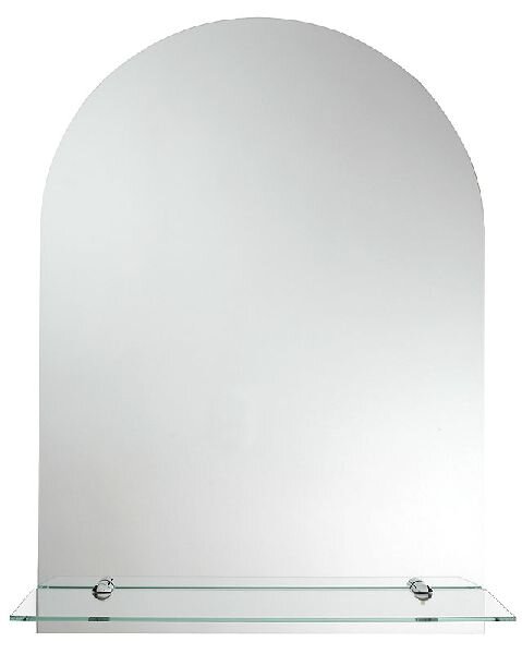 Portálové zrcadlo do koupelny - 50 x 70 cm s poličkou - Porthos
