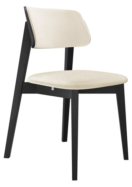 Čalouněná jídelní židle KT63/C, Potah: Magic Velvet 2250, Barva dřeva: czarny 5903211313370