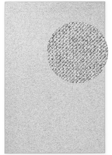 BT Carpet, Kusový koberec Wolly 102840, 60x90, šedá, ložnice
