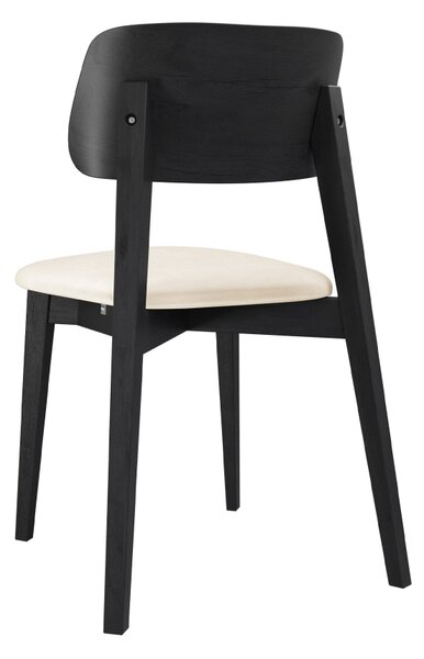 Čalouněná jídelní židle KT63/C, Potah: Magic Velvet 2250, Barva dřeva: czarny 5903211313370