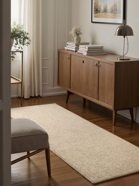 BT Carpet, Běhoun Wolly 102843, 80x200, bílá, ložnice