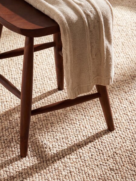 BT Carpet, Kusový koberec Wolly 102842 kruh, 133x133 (průměr) kruh, béžová, ložnice
