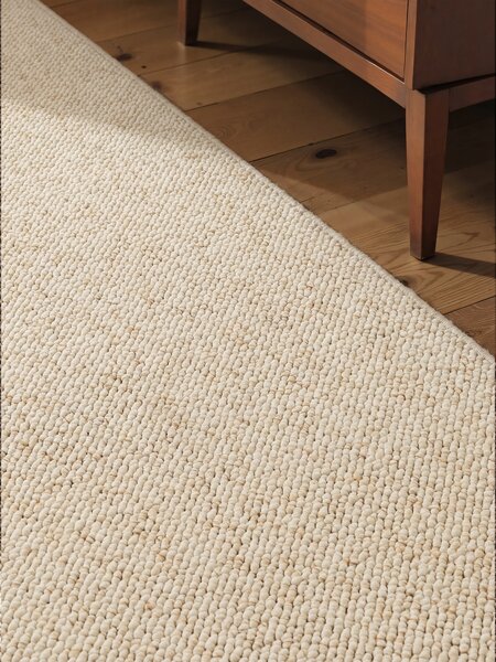 BT Carpet, Běhoun Wolly 102843, 80x200, bílá, ložnice