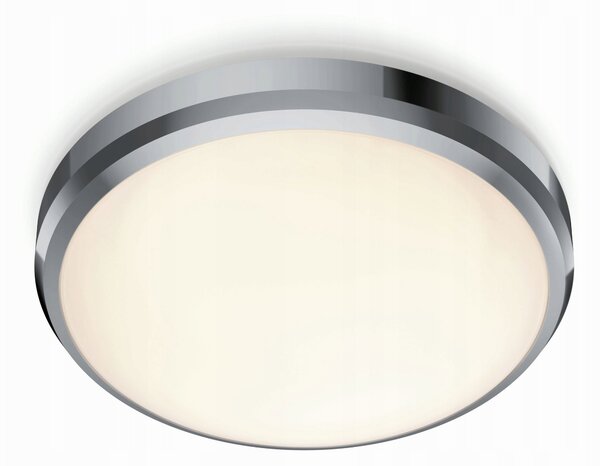 Stropní Svítidlo Stropní Svítidlo Philips LED do koupelny 17W 1500lm 2700K IP44 chrom