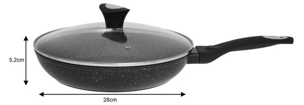 Tradiční pánev Klausberg 111, 28 cm, granitový povrch