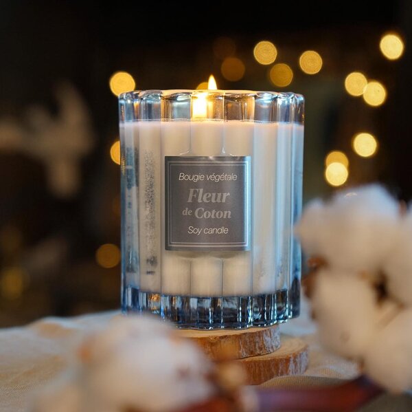 Esprit Provence Květ bavlníku Vonná svíčka, 190 g