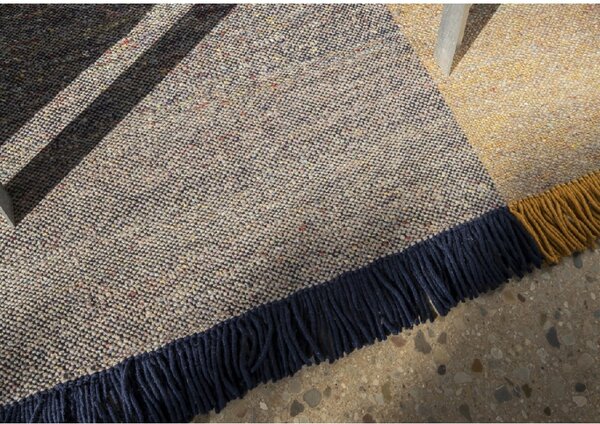 Nanimarquina Koberec Re-rug 2, vlna a recyklovaná vlna, dhurrie Rozměr: 170x240 cm