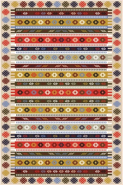 Conceptum Hypnose Koberec Aztec 80x200 cm vícebarevný