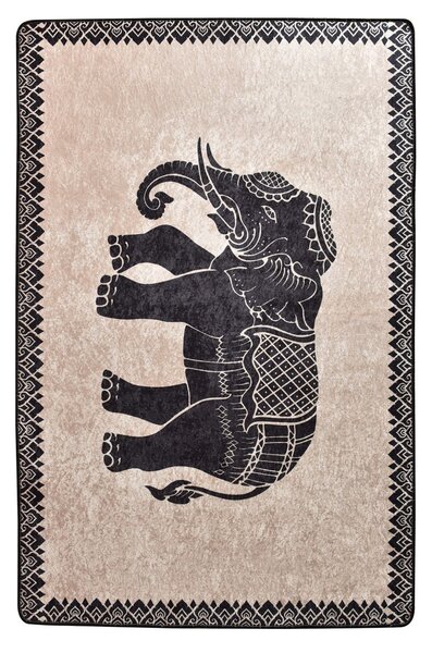 Conceptum Hypnose Koberec Elephant 80x200 cm béžový/černý