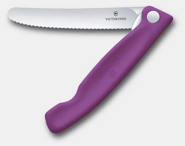 Victorinox Skládací svačinový nůž Swiss Classic 11 cm fialový