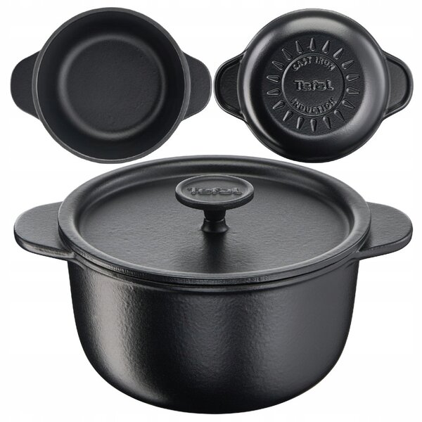 Hrnec tradiční Tefal litinový smaltovaný 20 cm 2,7 l