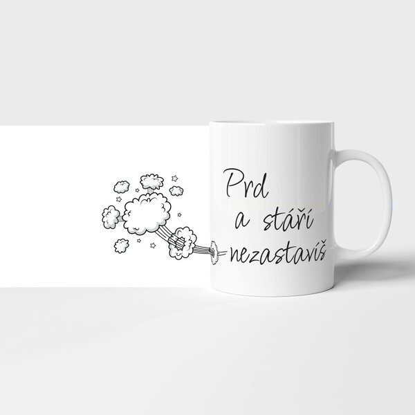 Hrnek Prd a stáří nezastavis