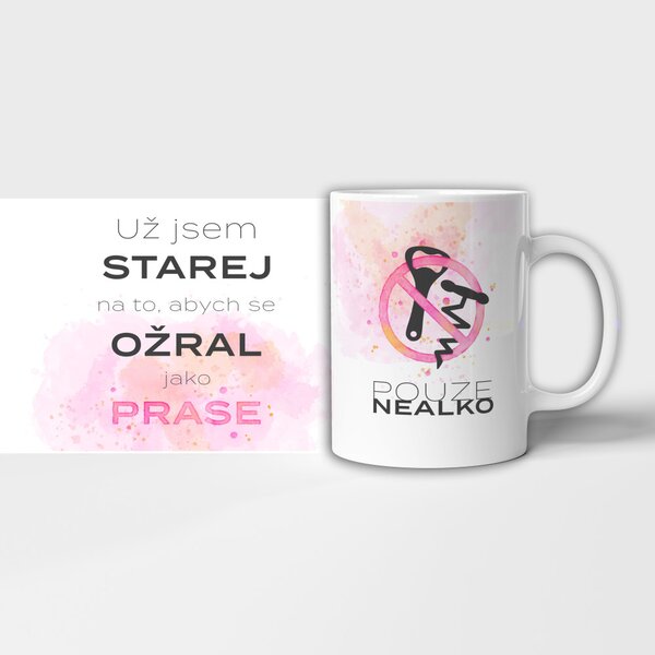 Hrnek ozral se jako prase