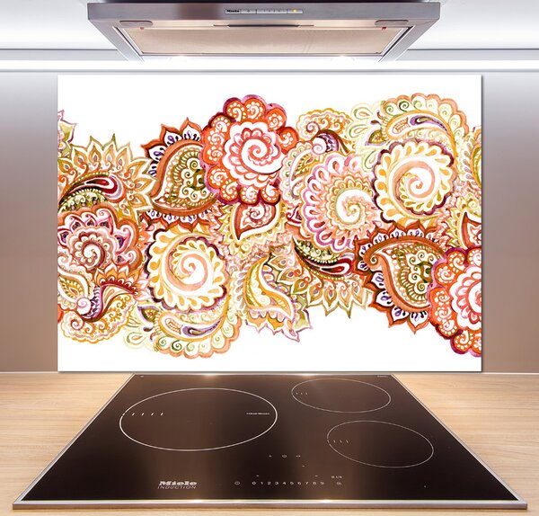 Skleněný panel do kuchynské linky Ornamenty pksh-94451075