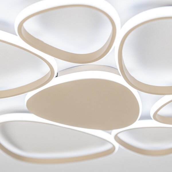 Stropní stmívatelné LED svítidlo Organic Taupe 90 (LMD)