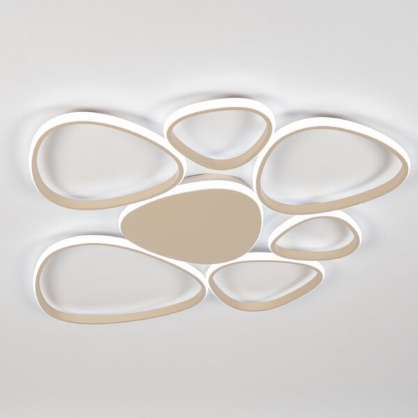 Stropní stmívatelné LED svítidlo Organic Taupe 90 (LMD)