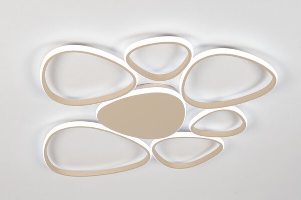 Stropní stmívatelné LED svítidlo Organic Taupe 90 (LMD)