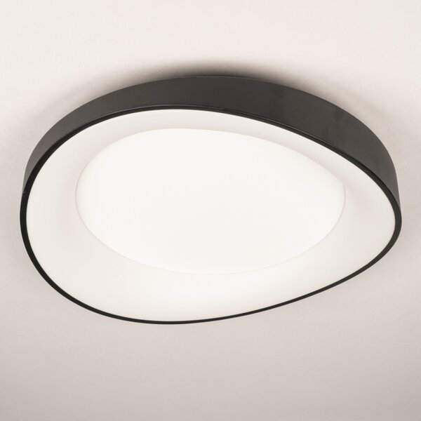 Stropní designové LED svítidlo Organic Black 48 (LMD)