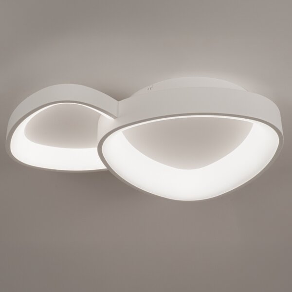 Stropní designové LED svítidlo Organic White 58 (LMD)
