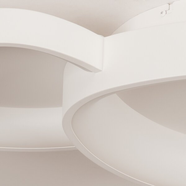 Stropní designové LED svítidlo Organic White 58 (LMD)