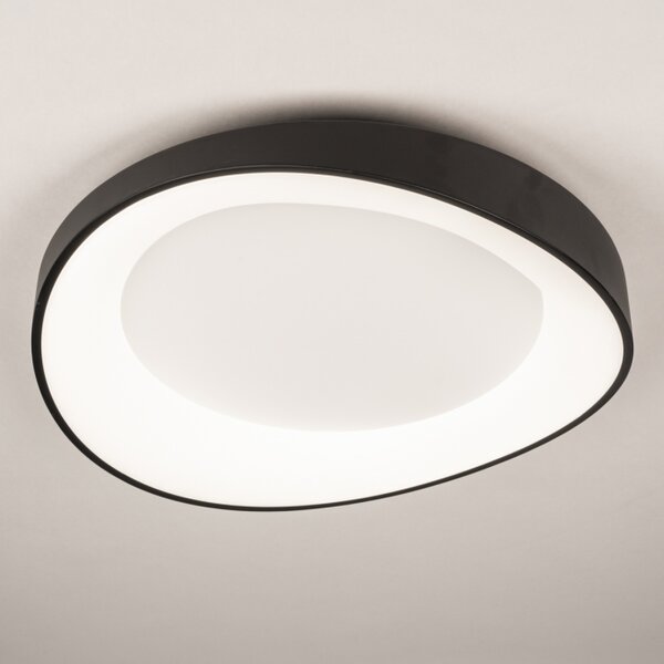 Stropní designové LED svítidlo Organic Black 48 (LMD)